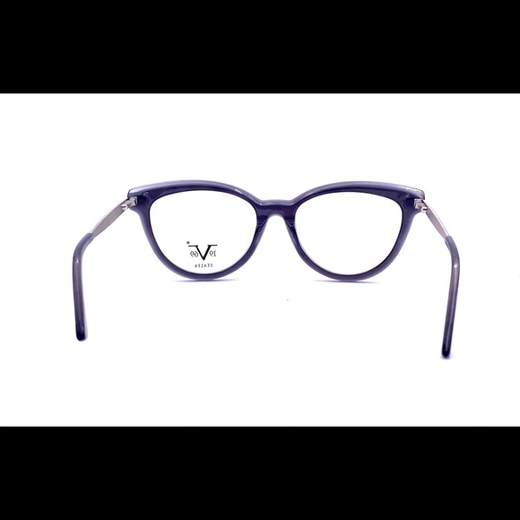 Black Versace Women's Glasses - Black Frame & Gunmetal Silver - Picture 10 of 13